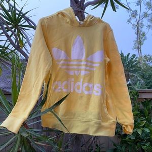 Adidas Yellow Hoodie